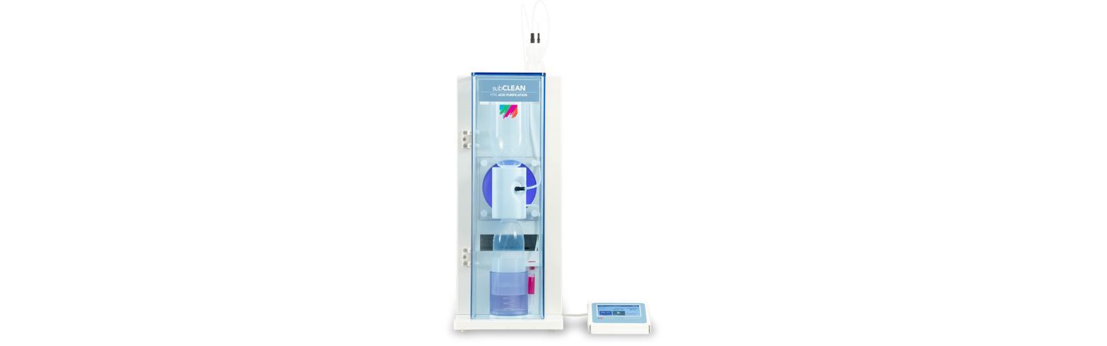 subCLEAN Düşük Kaynama Teknolojisiyle Çalışan PTFE Asit Damıtma Sistemi